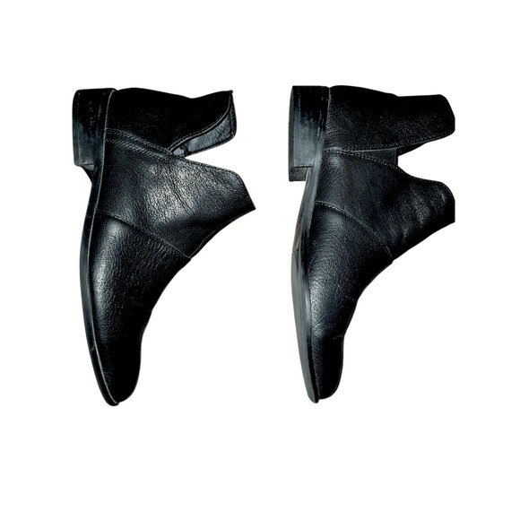 LUCKY BRAND Paramo Black Pebbled Leather Ankle Booties 8 Reg Beautiful! - Picture 2 of 6